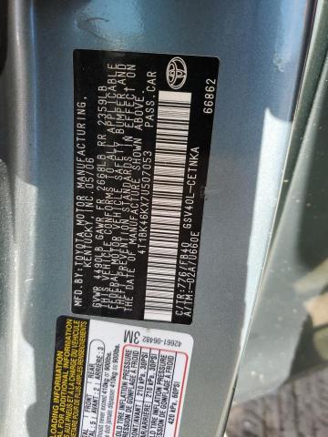 Photo 11 VIN: 4T1BK46KX7U507053 - TOYOTA CAMRY 