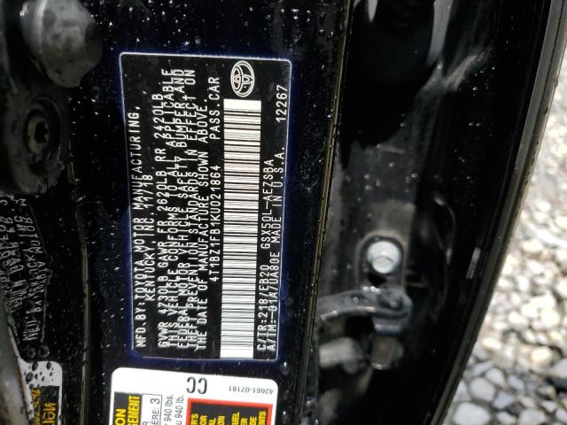 Photo 12 VIN: 4T1BZ1FB1KU021864 - TOYOTA AVALON XLE 