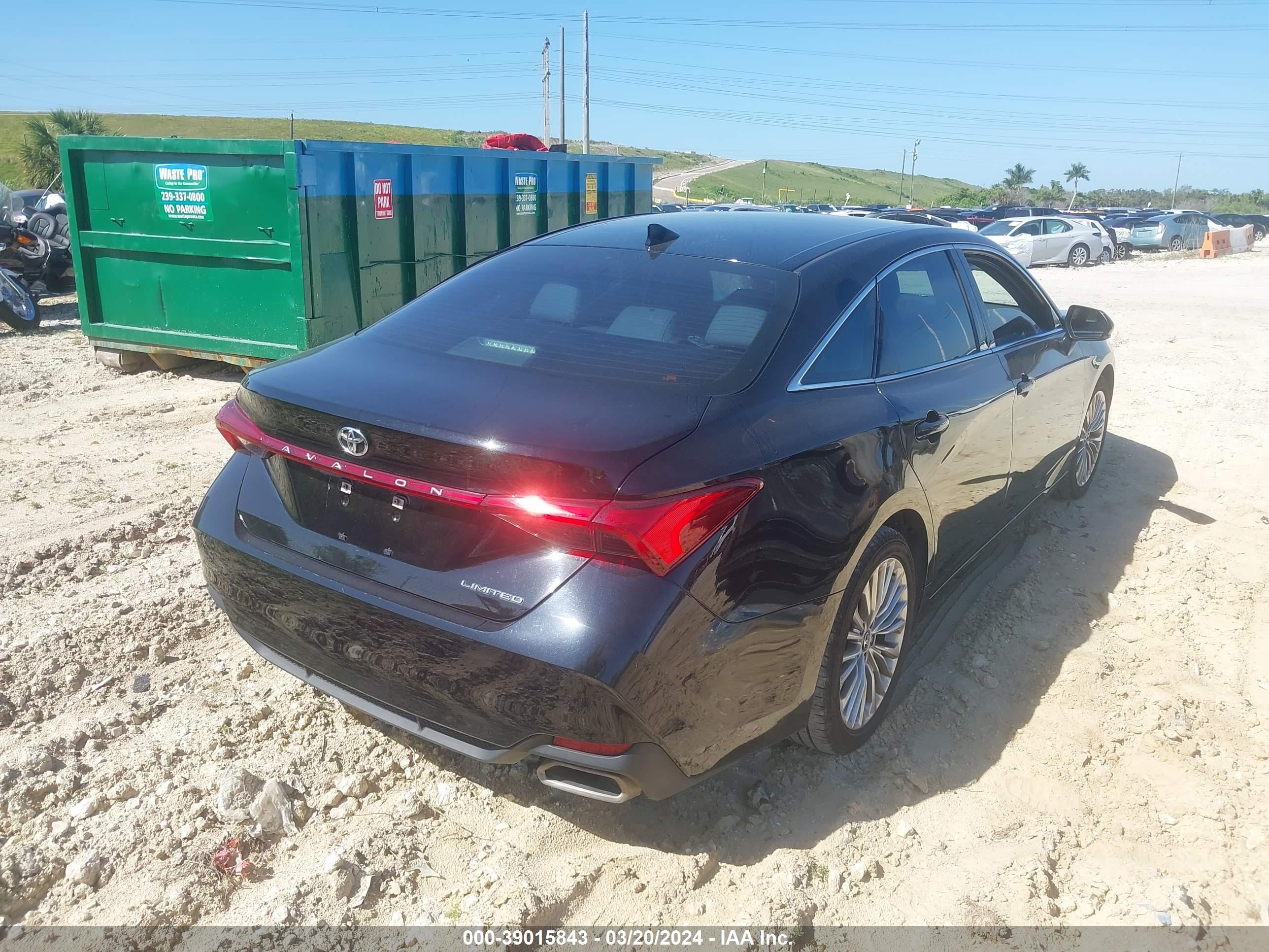 Photo 3 VIN: 4T1BZ1FB3KU008162 - TOYOTA AVALON 