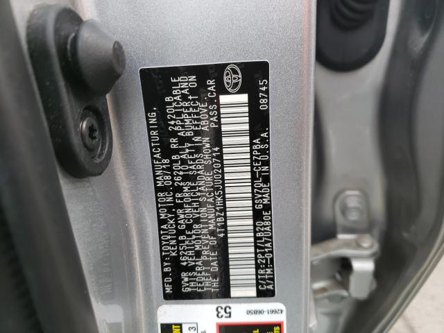 Photo 9 VIN: 4T1BZ1HK5JU020714 - TOYOTA CAMRY 