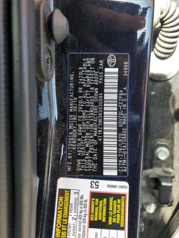 Photo 11 VIN: 4T1BZ1HK5KU030094 - TOYOTA CAMRY 