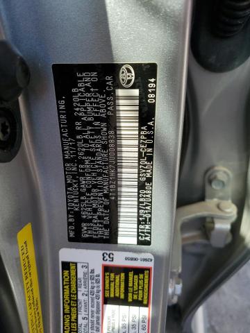 Photo 9 VIN: 4T1BZ1HK7JU008838 - TOYOTA CAMRY XSE 