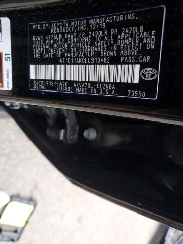 Photo 12 VIN: 4T1C11AK0LU910482 - TOYOTA CAMRY 