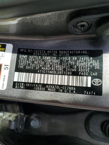 Photo 12 VIN: 4T1C11AK0LU971296 - TOYOTA CAMRY 