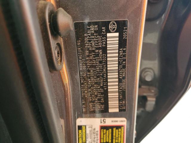 Photo 11 VIN: 4T1C11AK0MU477022 - TOYOTA CAMRY 