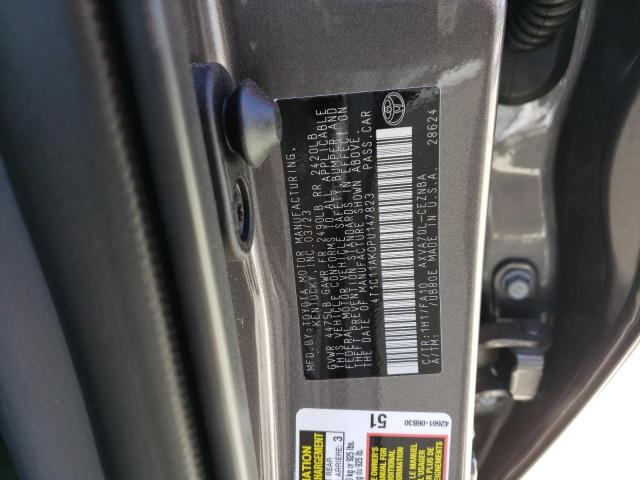 Photo 11 VIN: 4T1C11AK0PU147823 - TOYOTA CAMRY 