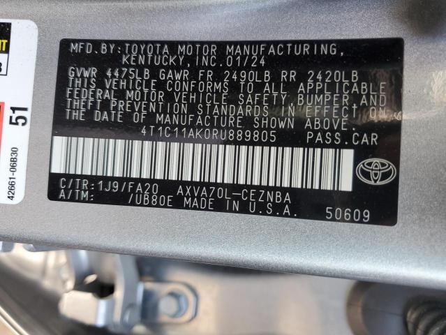 Photo 11 VIN: 4T1C11AK0RU889805 - TOYOTA CAMRY LE 