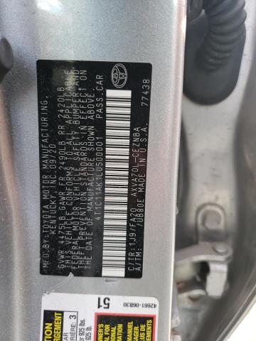 Photo 11 VIN: 4T1C11AK1LU500001 - TOYOTA CAMRY LE 