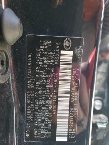 Photo 12 VIN: 4T1C11AK1MU488076 - TOYOTA CAMRY LE 