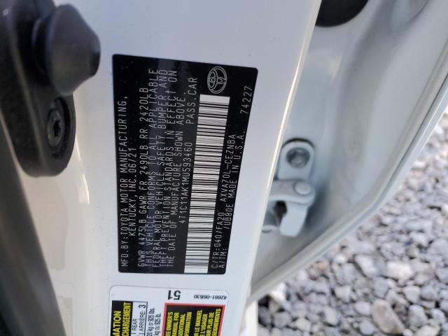 Photo 11 VIN: 4T1C11AK1MU593460 - TOYOTA CAMRY LE 