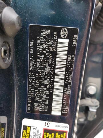 Photo 11 VIN: 4T1C11AK1MU614744 - TOYOTA CAMRY 