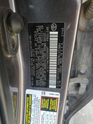 Photo 11 VIN: 4T1C11AK1NU028997 - TOYOTA CAMRY LE 