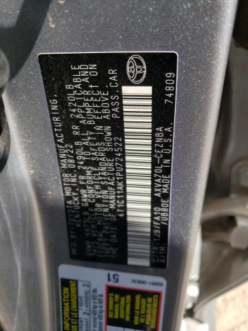 Photo 11 VIN: 4T1C11AK1PU724522 - TOYOTA CAMRY LE 