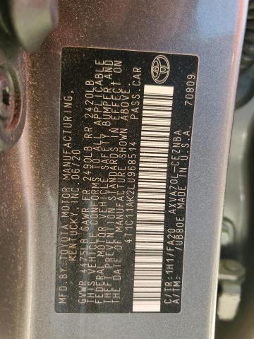 Photo 11 VIN: 4T1C11AK2LU968514 - TOYOTA CAMRY LE 