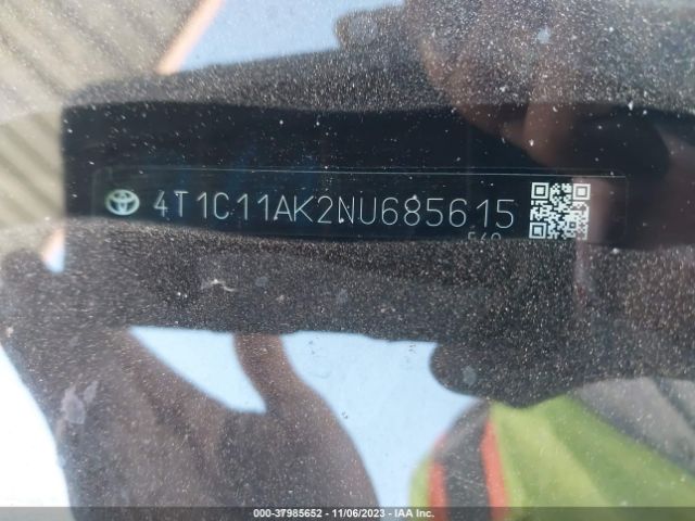 Photo 8 VIN: 4T1C11AK2NU685615 - TOYOTA CAMRY 