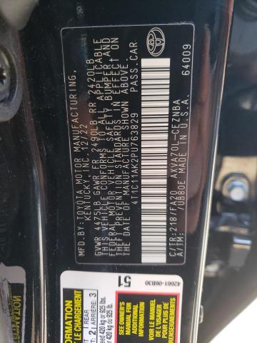 Photo 11 VIN: 4T1C11AK2PU763829 - TOYOTA CAMRY 