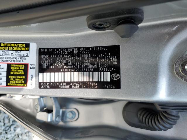 Photo 11 VIN: 4T1C11AK2PU764429 - TOYOTA CAMRY LE 