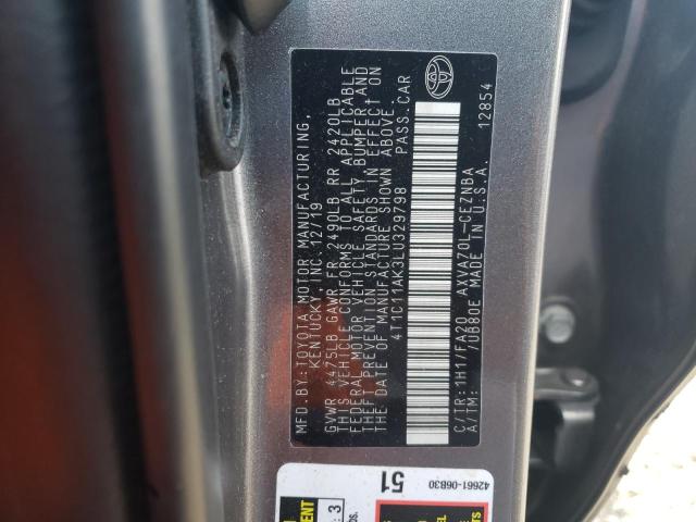 Photo 9 VIN: 4T1C11AK3LU329798 - TOYOTA CAMRY LE 