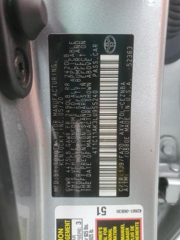 Photo 11 VIN: 4T1C11AK3LU955240 - TOYOTA CAMRY 