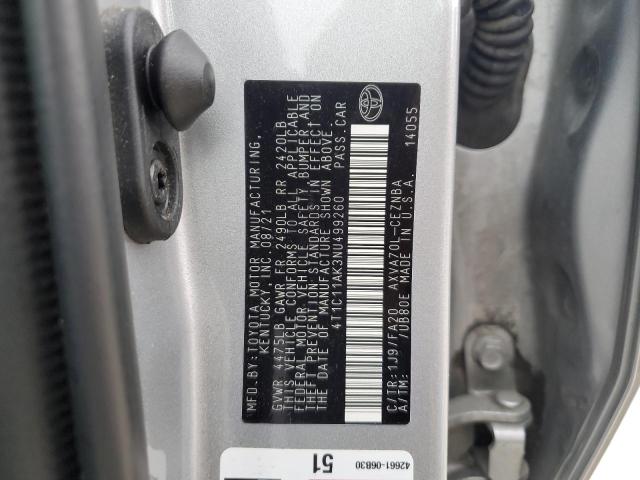 Photo 12 VIN: 4T1C11AK3NU499260 - TOYOTA CAMRY 