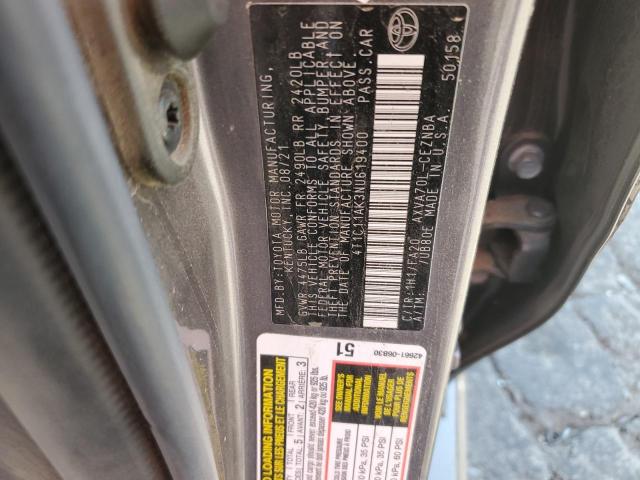 Photo 11 VIN: 4T1C11AK3NU619400 - TOYOTA CAMRY LE 