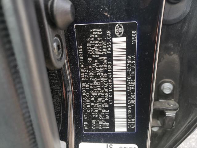 Photo 11 VIN: 4T1C11AK4MU441883 - TOYOTA CAMRY LE 