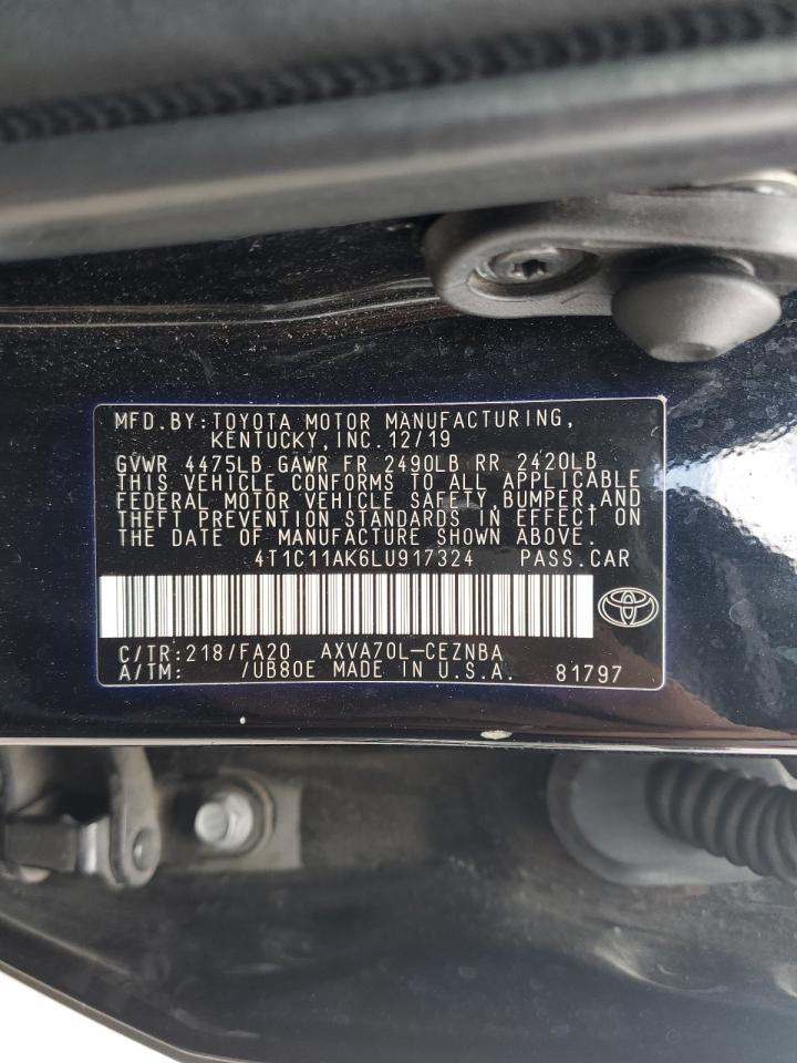 Photo 11 VIN: 4T1C11AK6LU917324 - TOYOTA CAMRY 