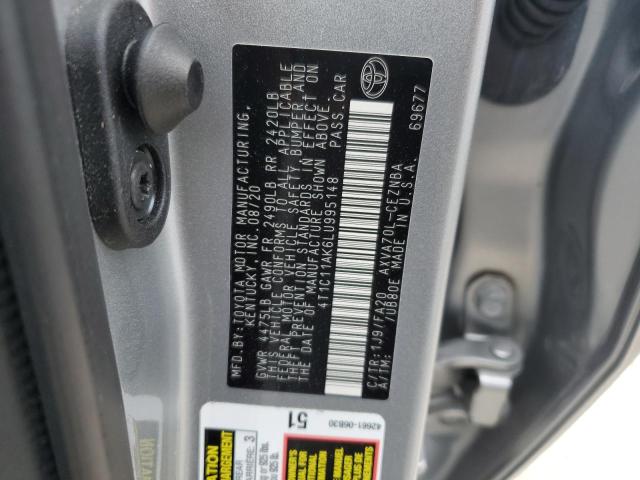 Photo 12 VIN: 4T1C11AK6LU995148 - TOYOTA CAMRY LE 