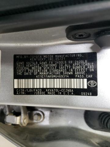 Photo 12 VIN: 4T1C11AK6MU469314 - TOYOTA CAMRY 