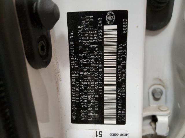 Photo 11 VIN: 4T1C11AK6NU641732 - TOYOTA CAMRY 