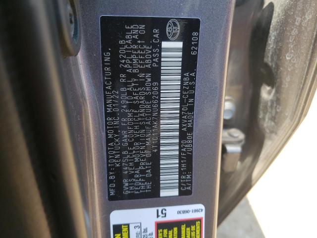 Photo 11 VIN: 4T1C11AK7NU662069 - TOYOTA CAMRY 