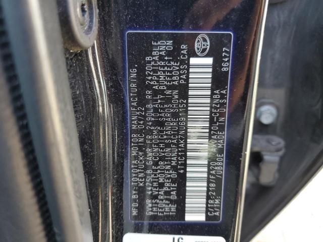 Photo 11 VIN: 4T1C11AK7NU691152 - TOYOTA CAMRY LE 