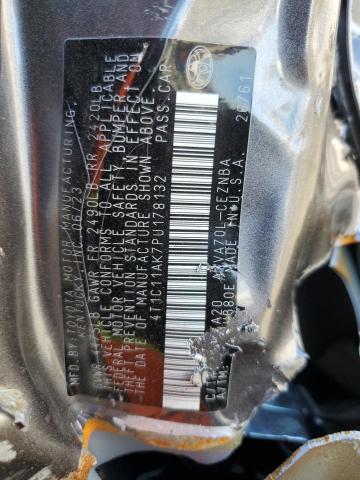 Photo 12 VIN: 4T1C11AK7PU178132 - TOYOTA CAMRY 