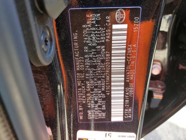 Photo 11 VIN: 4T1C11AK7RU201587 - TOYOTA CAMRY LE 