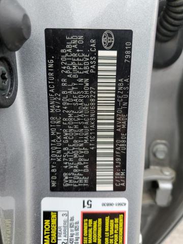 Photo 11 VIN: 4T1C11AK8NU688227 - TOYOTA CAMRY LE 