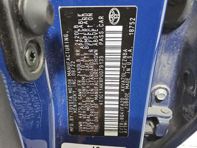 Photo 12 VIN: 4T1C11AK8PU079139 - TOYOTA CAMRY LE 