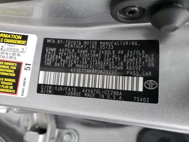 Photo 11 VIN: 4T1C11AK8PU820227 - TOYOTA CAMRY 