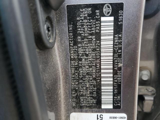 Photo 12 VIN: 4T1C11AK9LU954724 - TOYOTA CAMRY LE 