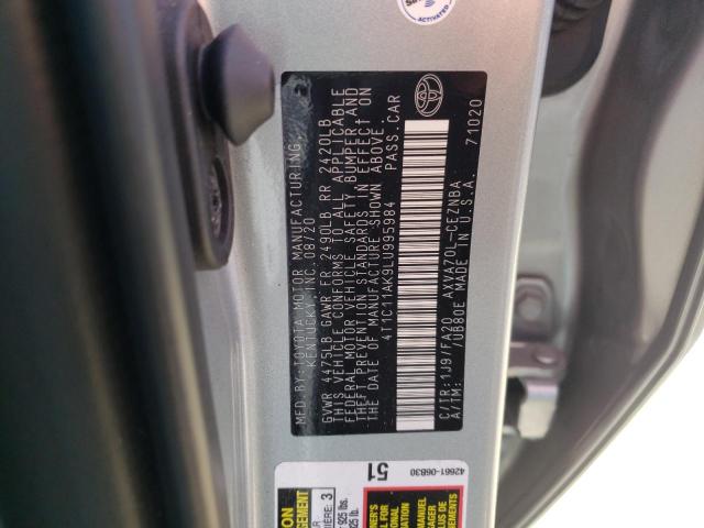 Photo 9 VIN: 4T1C11AK9LU995984 - TOYOTA CAMRY LE 