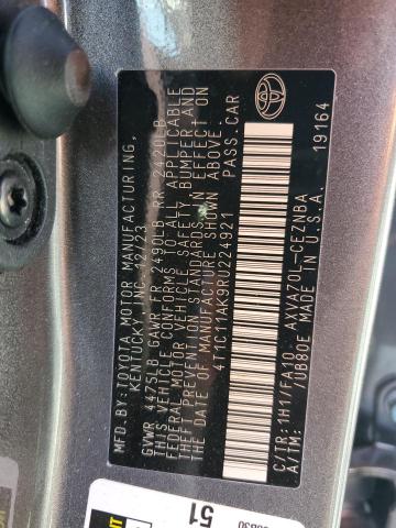 Photo 11 VIN: 4T1C11AK9RU224921 - TOYOTA CAMRY LE 