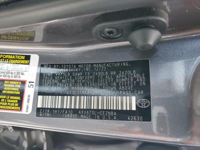 Photo 11 VIN: 4T1C11AKXPU126221 - TOYOTA CAMRY LE 