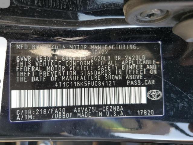 Photo 11 VIN: 4T1C11BK5PU084121 - TOYOTA CAMRY LE 