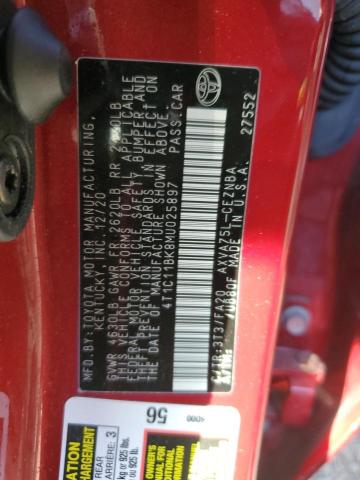 Photo 12 VIN: 4T1C11BK8MU025897 - TOYOTA CAMRY LE 