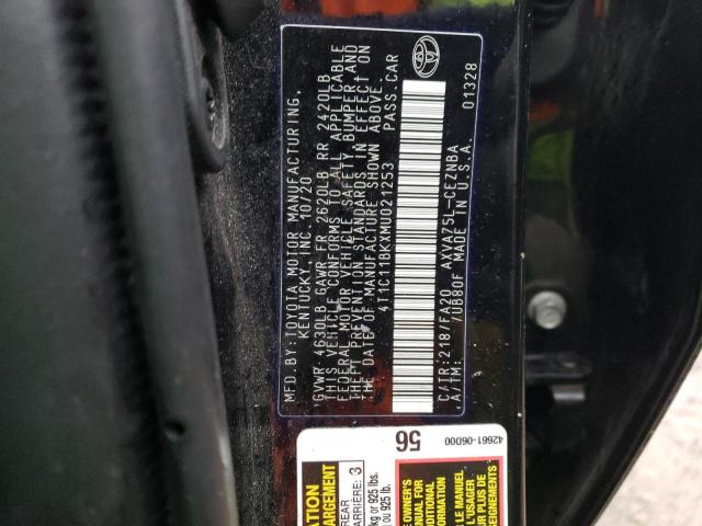 Photo 12 VIN: 4T1C11BKXMU021253 - TOYOTA CAMRY LE 