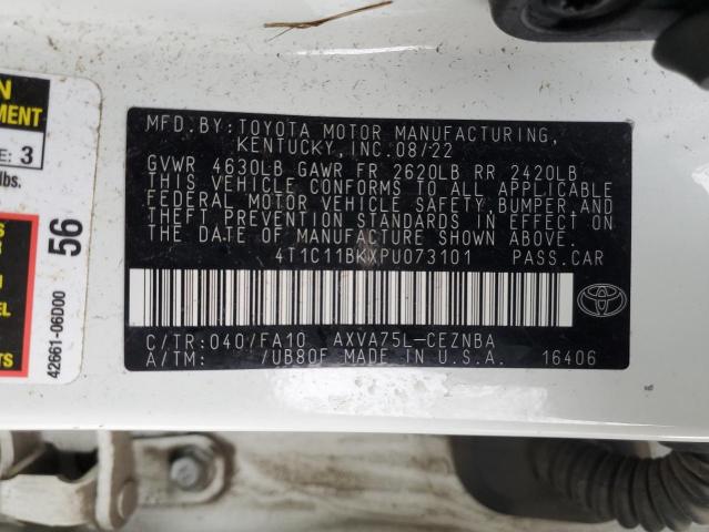 Photo 11 VIN: 4T1C11BKXPU073101 - TOYOTA CAMRY 