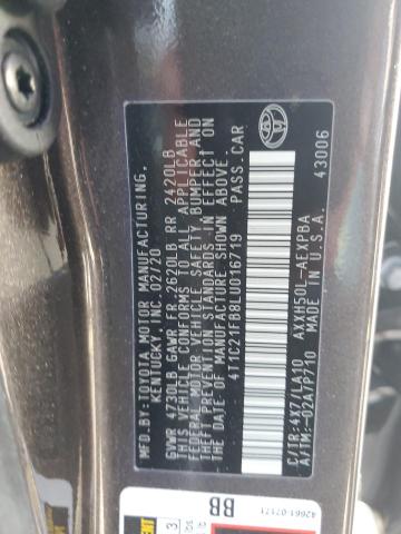 Photo 11 VIN: 4T1C21FB8LU016719 - TOYOTA AVALON LIM 