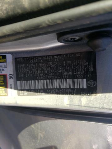 Photo 9 VIN: 4T1C31AK0LU521139 - TOYOTA CAMRY LE 