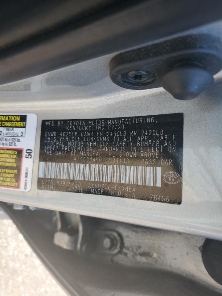 Photo 11 VIN: 4T1C31AK0LU531413 - TOYOTA CAMRY 