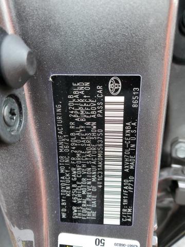 Photo 12 VIN: 4T1C31AK0MU563750 - TOYOTA CAMRY 