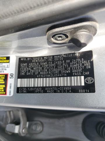 Photo 11 VIN: 4T1C31AK2LU544714 - TOYOTA CAMRY LE 